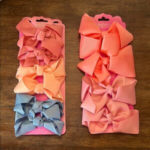 Vibrant Hair Bow Set for Kids